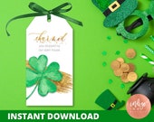 Open House Printable St. Patrick's Tag INSTANT DOWNLOAD | Agent Open House St Patty's Day Tag | Real Estate Branding St. Patrick's Day Tag Il_170x135