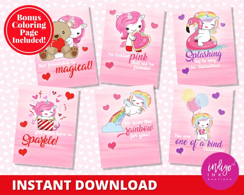 Unicorn Valentines Working day Playing cards Small children Valentines Printable Little ones Valentine Playing cards Unicorn Valentine Card Youngsters Quick Obtain picture about Printable Kids Valentines Cards identify Unicorn Valentines Working day Playing cards Youngsters Valentines Printable Young children Valentine Playing cards Unicorn Valentine Card Youngsters Instantaneous Down load