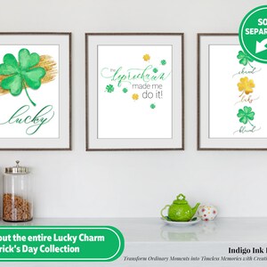 St. Patricks Day Real Estate CLIENT Favor Tags INSTANT DOWNLOAD Broker Marketing St. Patty's Day Tag Agent Pop By St. Patrick's Tags image 6