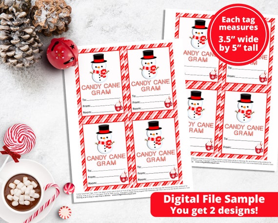 Latest HD Candy Cane Gram Template - cool wallpaper