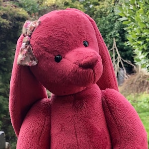 Artist Bear handmade teddy bear/birthday present/bunny/keepsake/best friend gift/Valentines/personalised gift/OOAK bear/rabbit