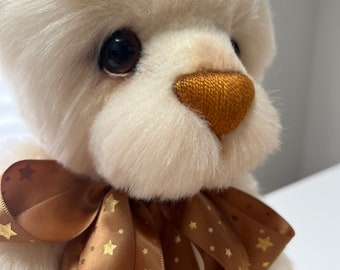 Kunstenaar Bear handgemaakte teddybeer/verjaardagscadeau/baby aandenken/beste vriend cadeau/Kerstmis/gepersonaliseerd cadeau/cadeau voor vrouwen