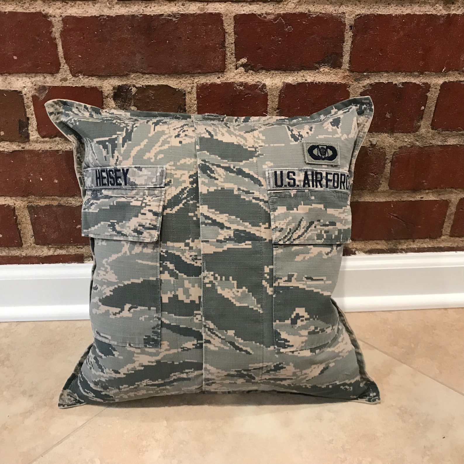 Military Uniform Pillow Made from Tops or Pants Etsy