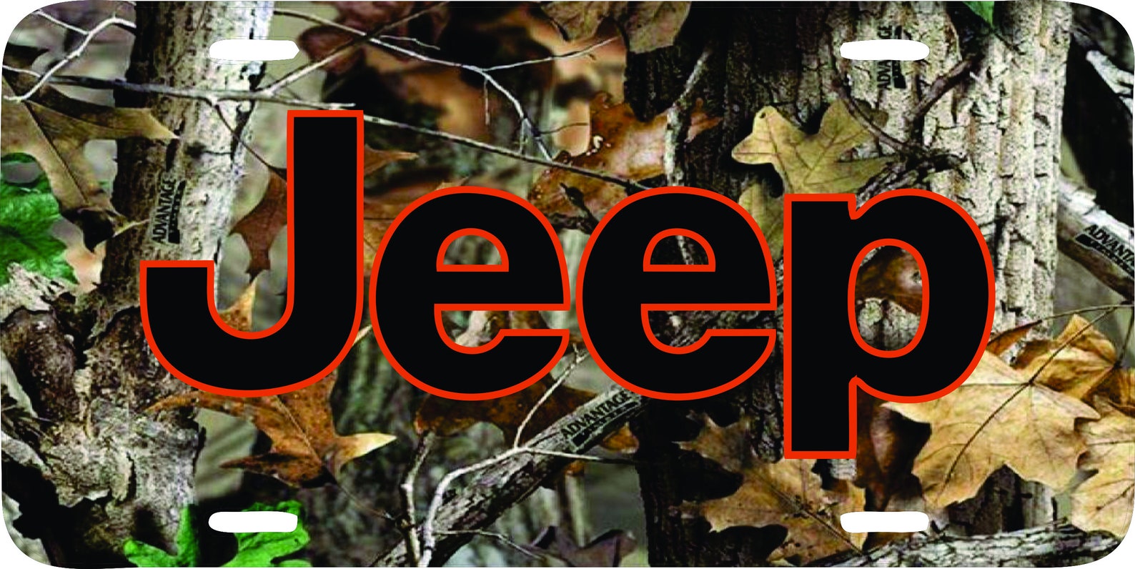 Custom License Plate JEEP CAMO Etsy