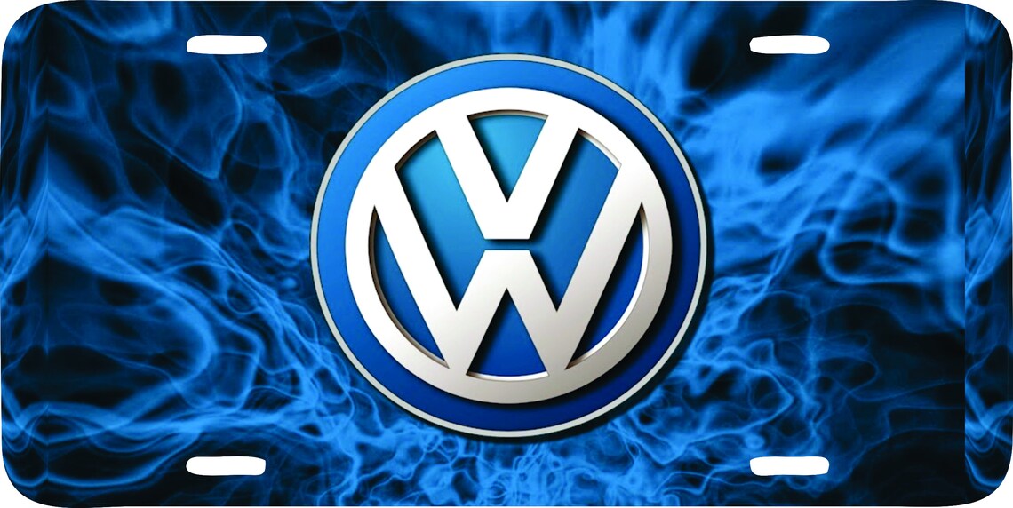 Custom License Plate VW Etsy
