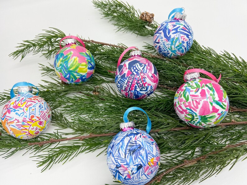 LP Christmas Ornament Designer Inspired Holiday Tree Decor Etsy