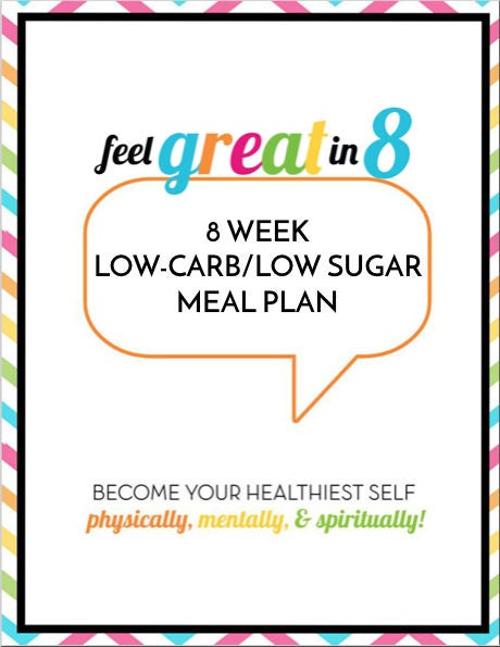 8 Week Low-carb/low-sugar Meal Plan - Etsy