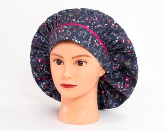 Spring Chickens in the Fall - Bouffant Surgical Scrub Hat