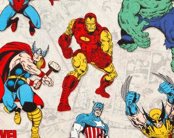 Iron Man and Thor with other Marvel Comics Avengers Men's Style Scrub Hat