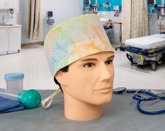 Seashells By the Seashore - Men's Surgical Cap