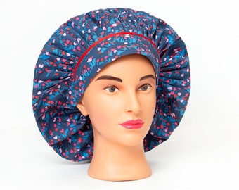 Bring Me Tulips Bouffant Style Scrub hat