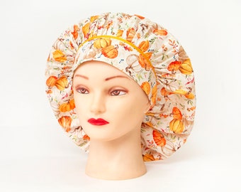 Pumpkin Patch - Bouffant Surgical Scrub Hat