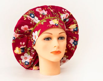 Fall in Love Forever - Bouffant Surgical Scrub Hat