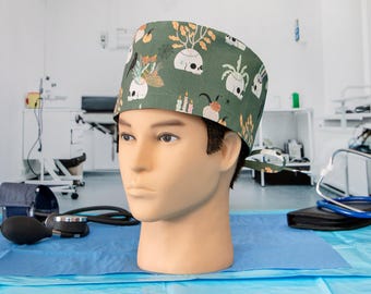 Spooky Skull Planters - Men's Style Scrub Hat
