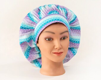 Mermaids Tail - Bouffant Scrub Hat