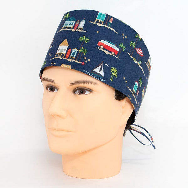 Surf City Here We Come - Men's Style Scrub Hat