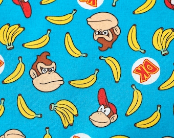 Donkey Kong and Jr. Boy Cap Ponytail Scrub Hat