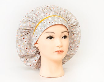 Bootiful Lil Ghosts Bouffant Surgical Scrub Hat