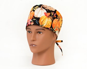 Hey There Pumpkin - Men's Style Surgical Scrub Hat