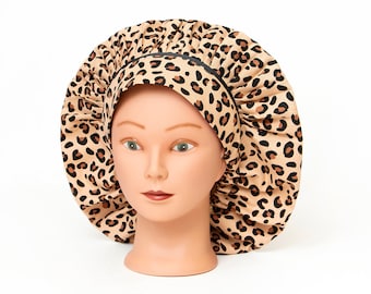 Leopard Print - Bouffant Scrub Hat