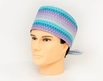 Mermaid's Tail - Men's Style Scrub Hat