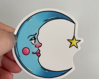 Luna - vinyl sticker.