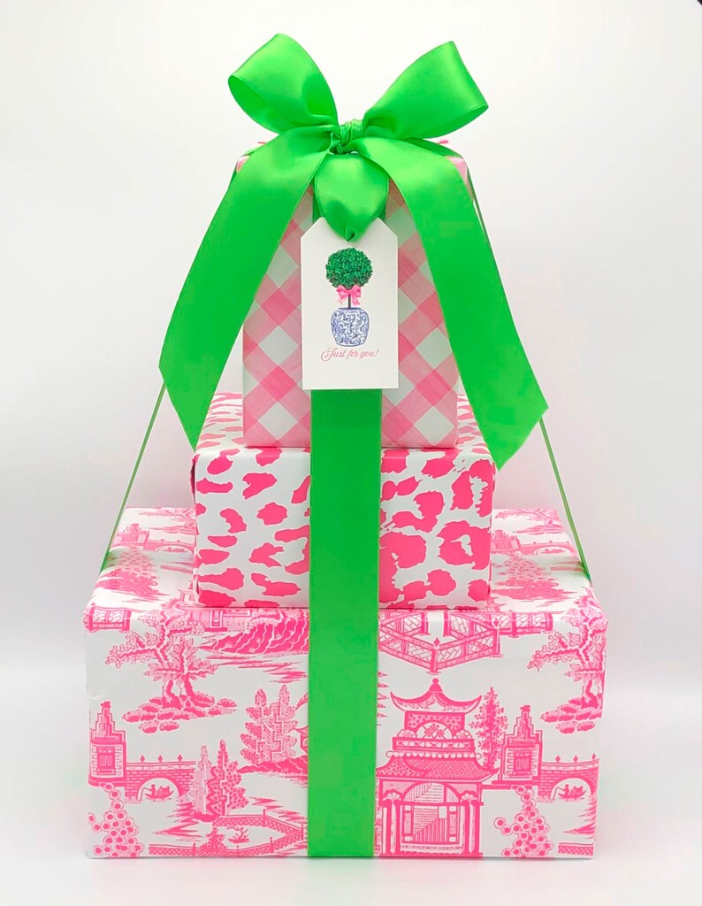 Pink Cheetah Wrapping Paper