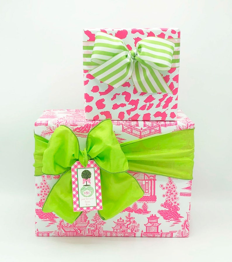Pink Cheetah Wrapping Paper