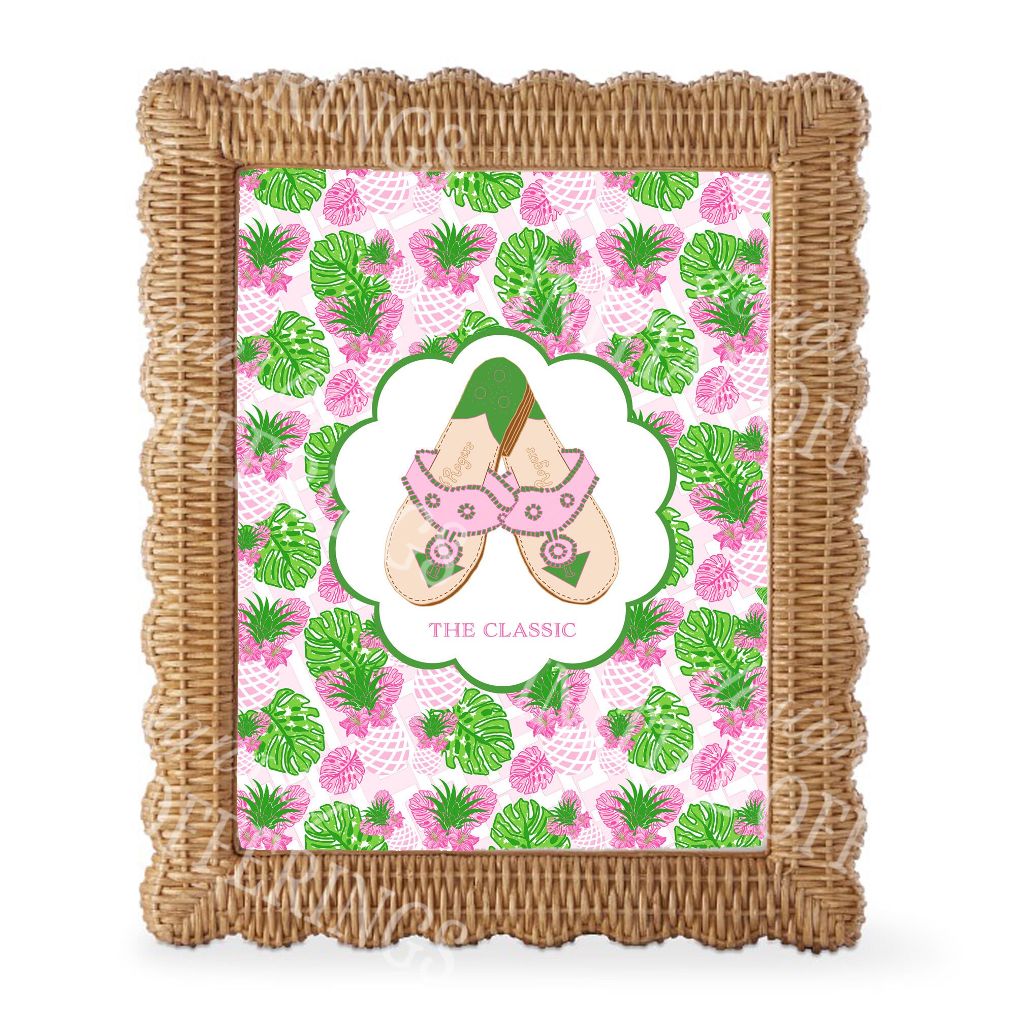 pink and green bo jackson's