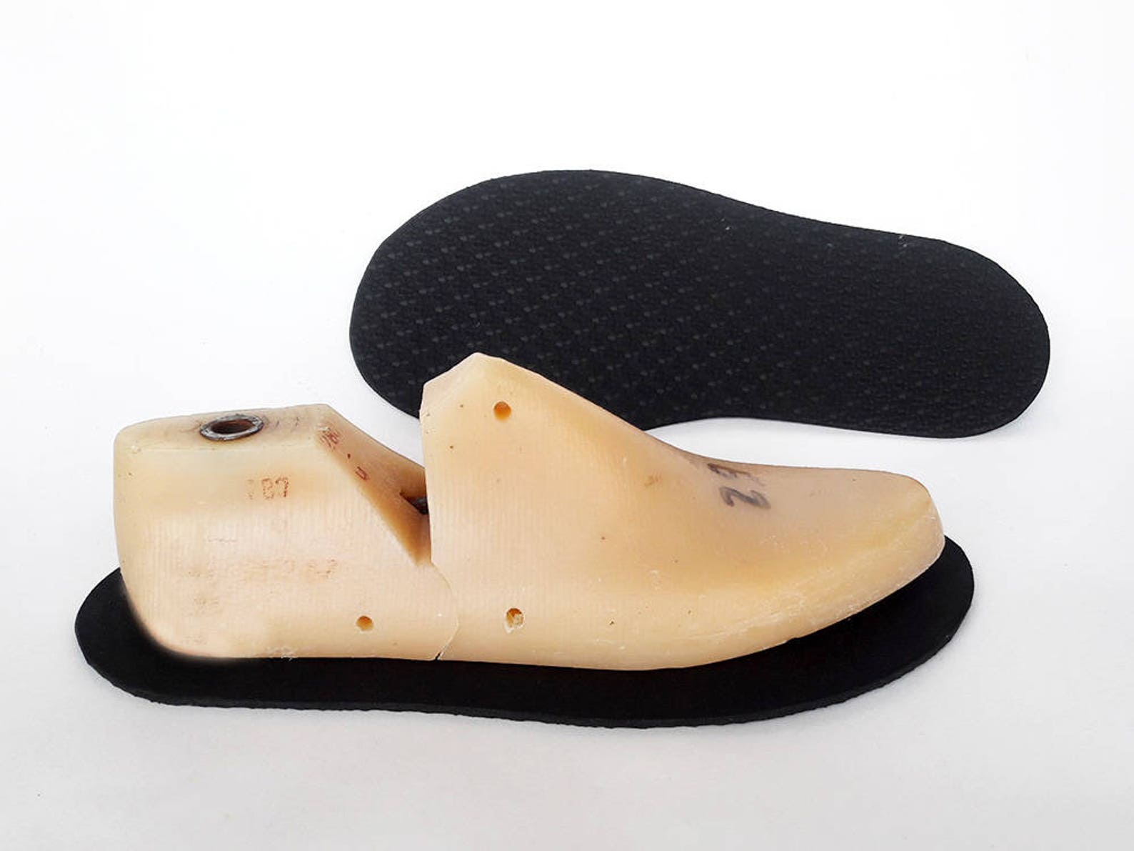 Black rubber soles felted shoes Flexible outsoles felted Etsy