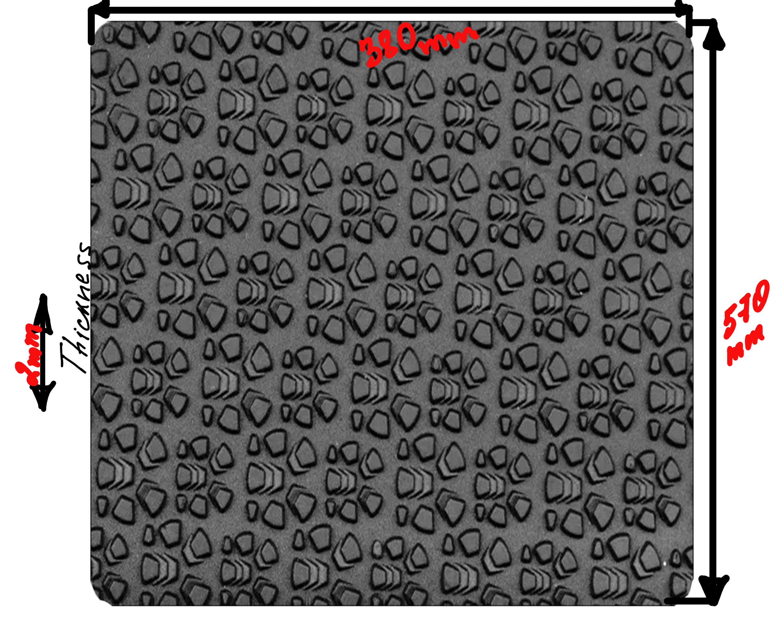 Light Weight Rubber Soles Black Rubber Microporous Sheet Soles Etsy UK