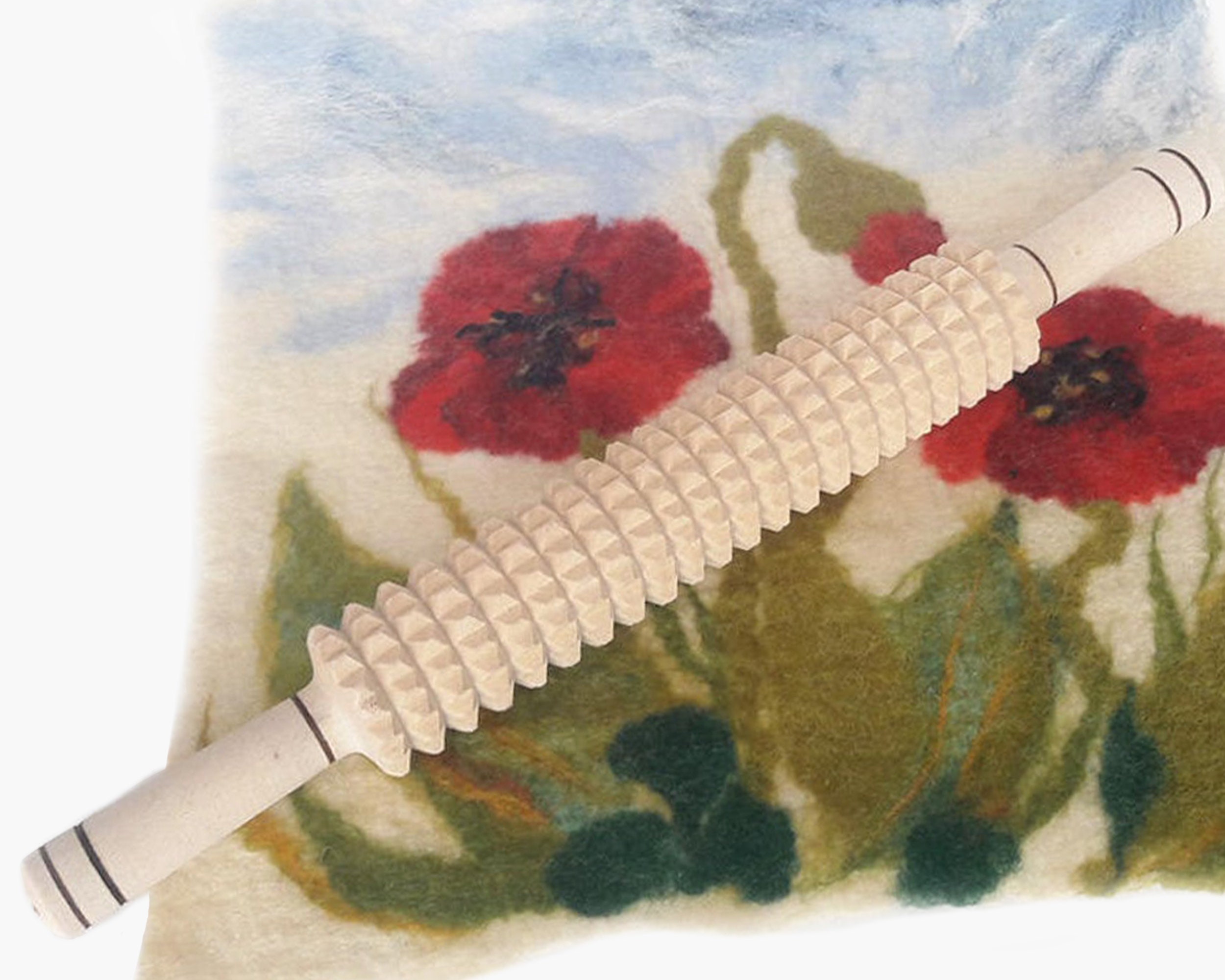 Wooden Tools Hand Felting Roller Equipment Wet Felting Wool Etsy UK