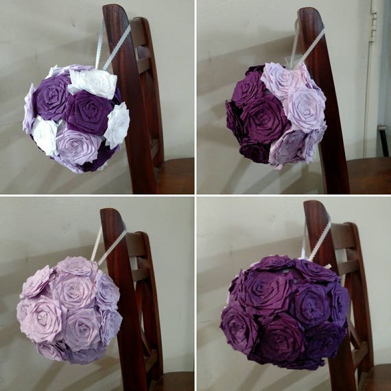 paper flower hanging ball etsy paper flower hanging ball