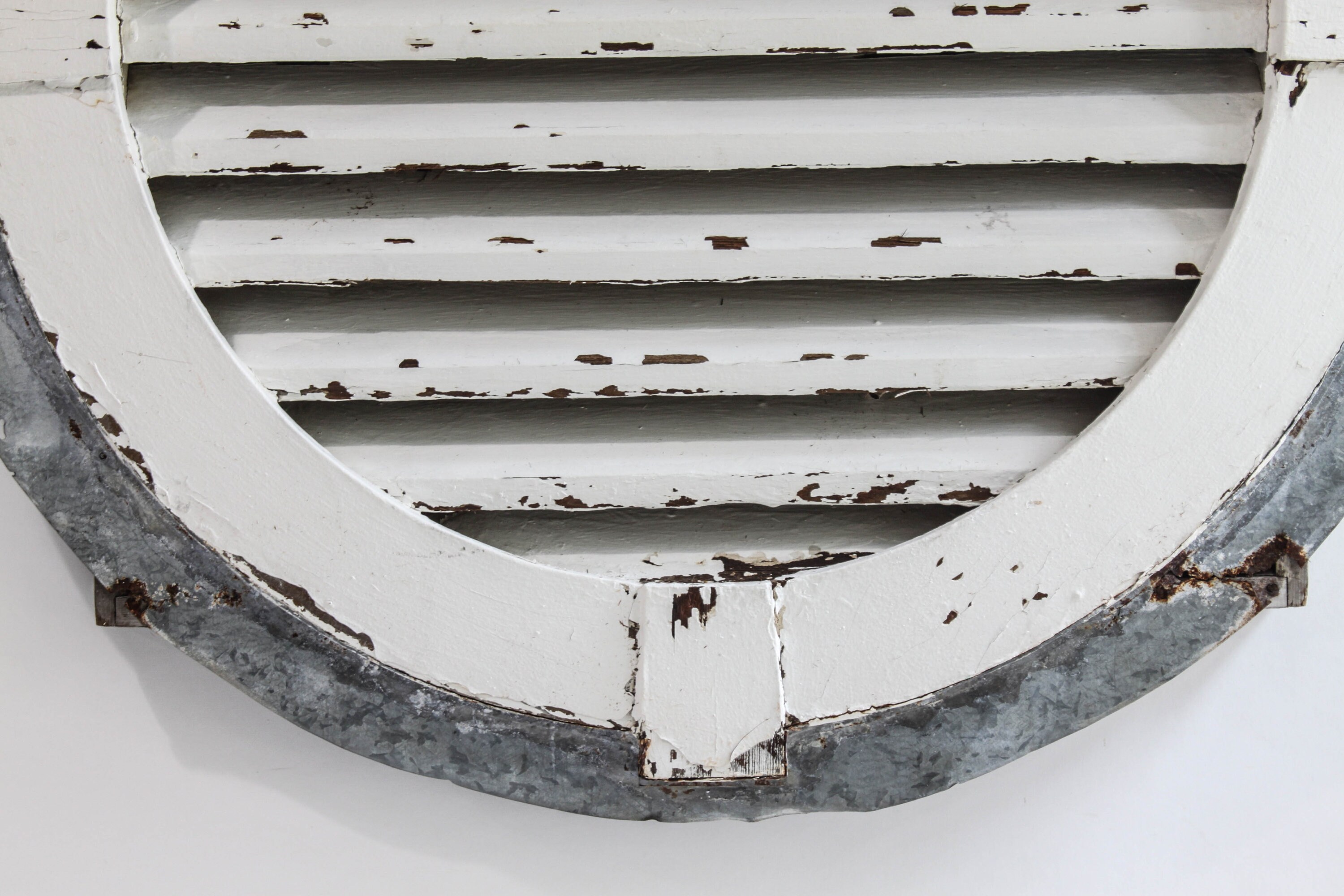 Antique Louvered Gable Vent Architectural Salvage Chippy Etsy Sweden