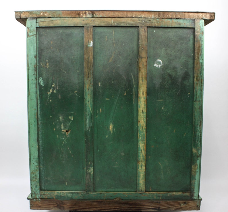 Primitive Apothecary Cabinet Antique Painted Apothecary Cabinet