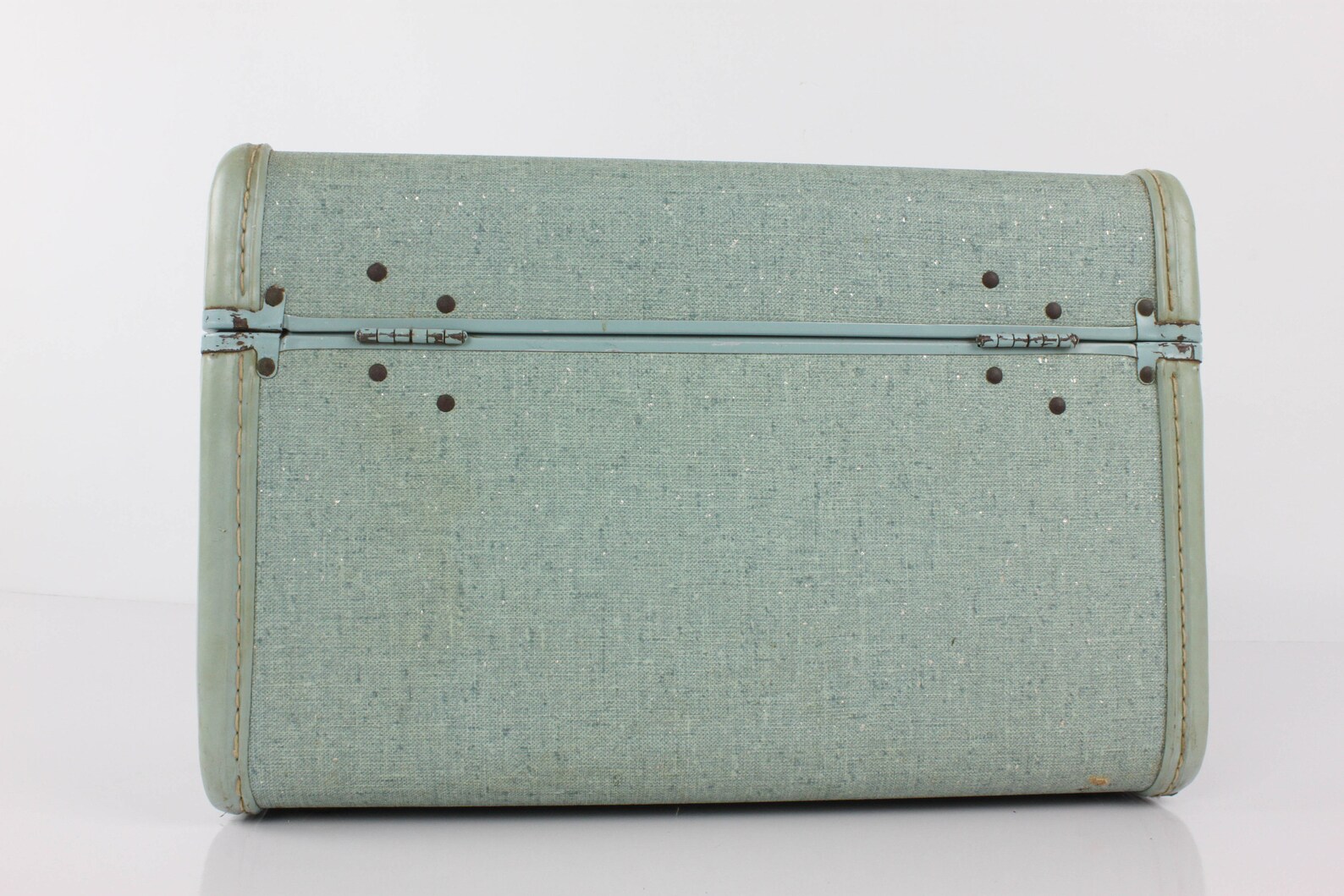Vintage Aqua Samsonite Train Case With Key Streamlite Etsy