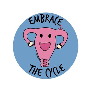 Embrace The Cycle Sticker