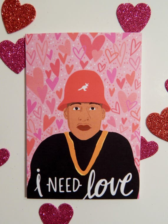 Ll Cool J I Need Love Greeting Card Etsy