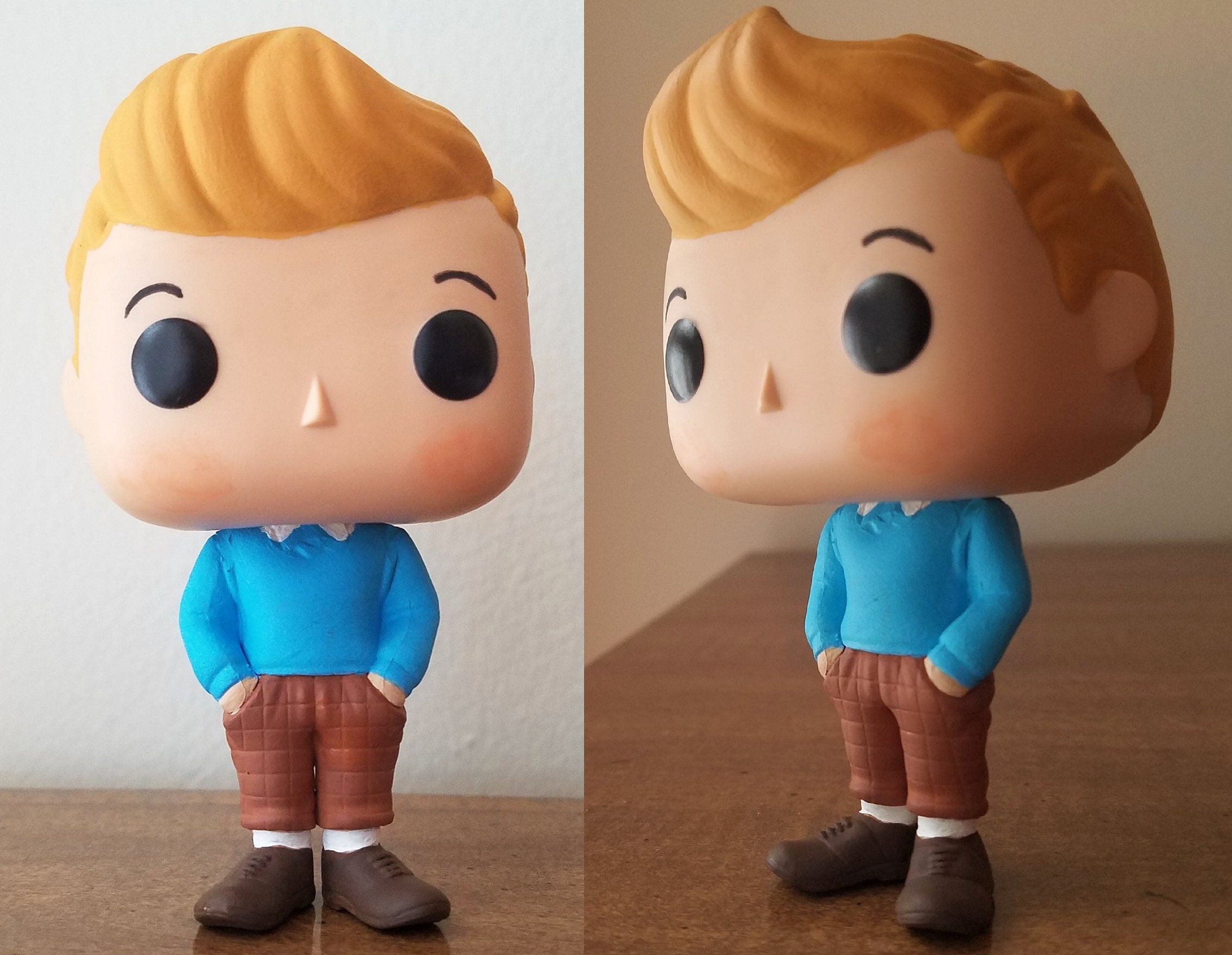 tilbagemeldinger hvorfor mus eller rotte Custom Tintin Funko Pop - Etsy