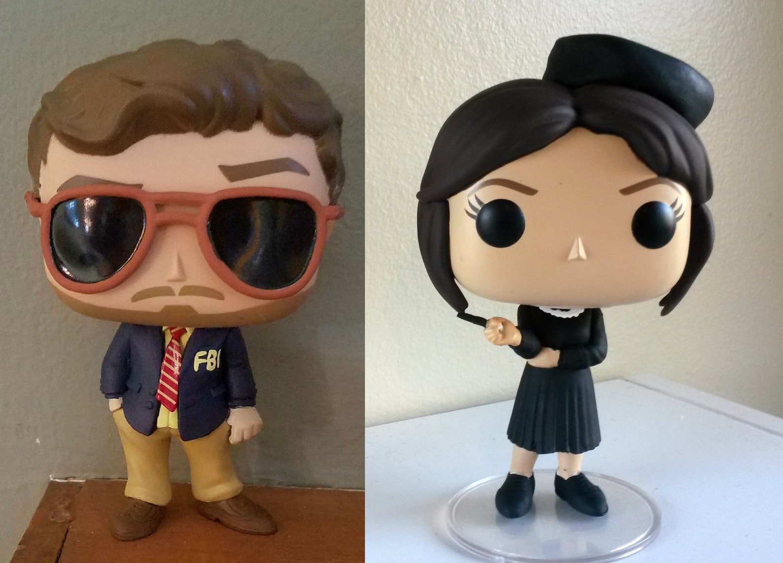 Custom Burt Macklin & Janet Snakehole Funko | Etsy
