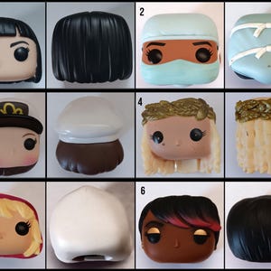 KakePopChopShop - Female Heads