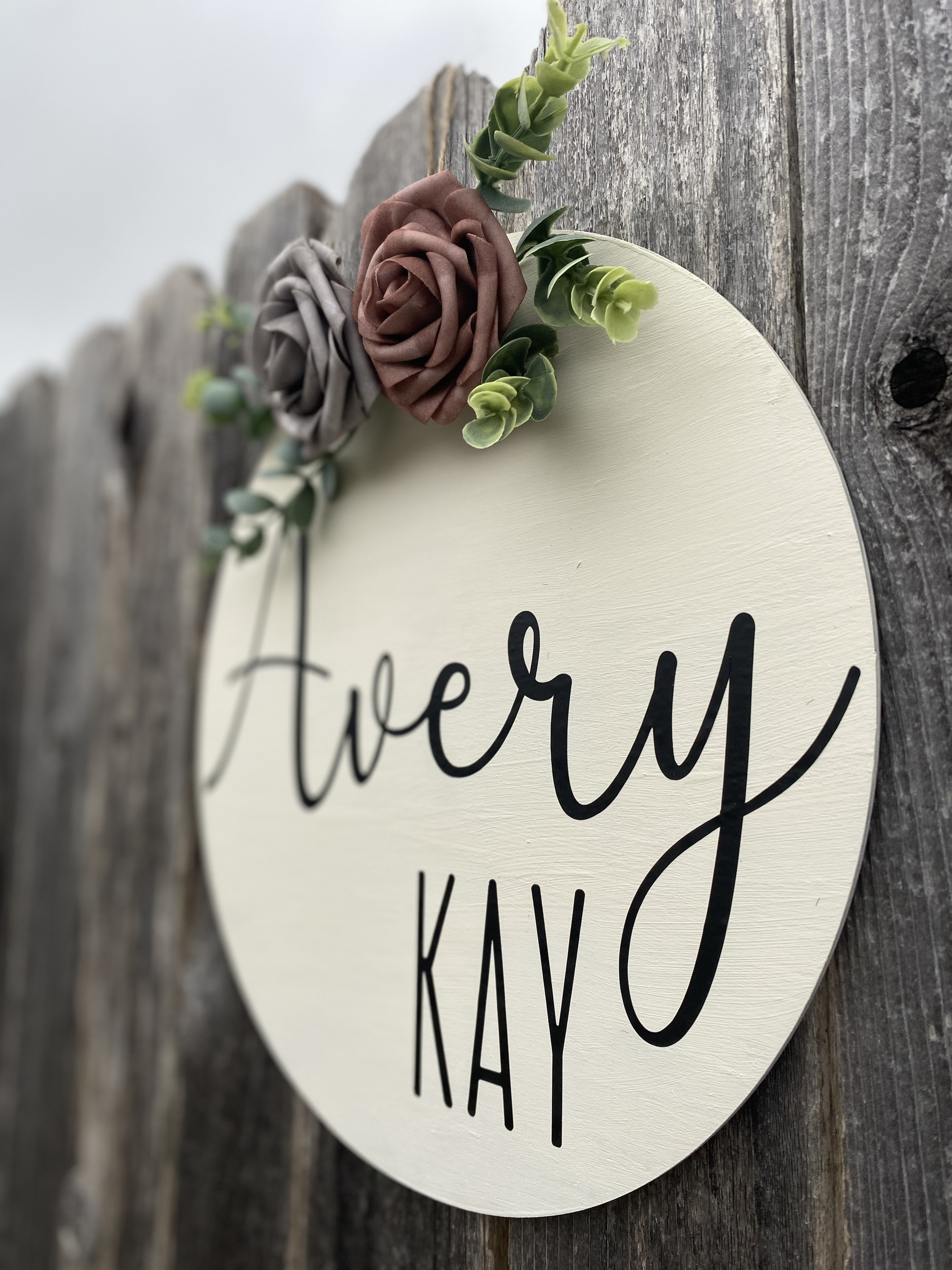 Name Sign Girl Rustic Rectangular Girl Room Baby Girl Name Sign Baby Door Hanger Hospital - Etsy