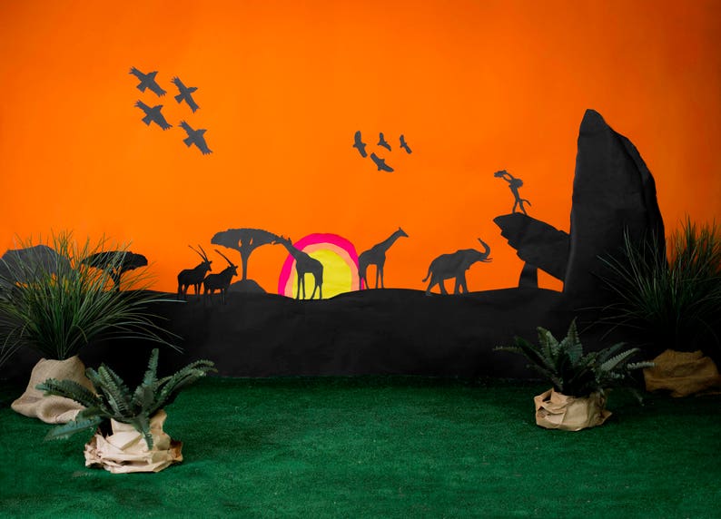 Lion King Digital Backdrop Etsy Australia