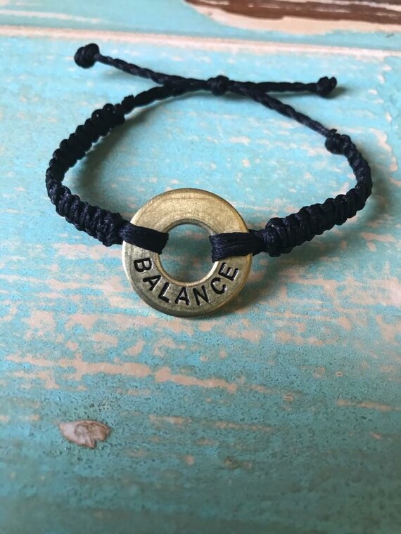 My Intent braided leather adjustable bracelet with my intent Etsy