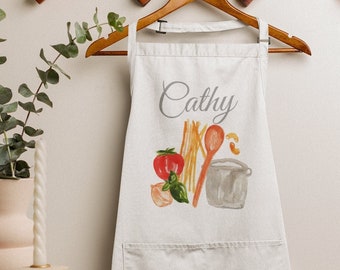 Apron gifts - Woman's apron - Apron - Cooking gift - Cooking gifts - Personalized apron - Personalized Cooking apron.