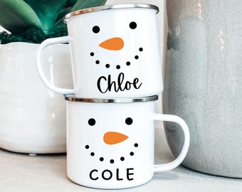 Gifts for kids, Kids hot Cocoa Christmas Mug, Childrens Hot Chocolate Cup Personalized, Kids mugs, Kids cups, Christmas eve gifts