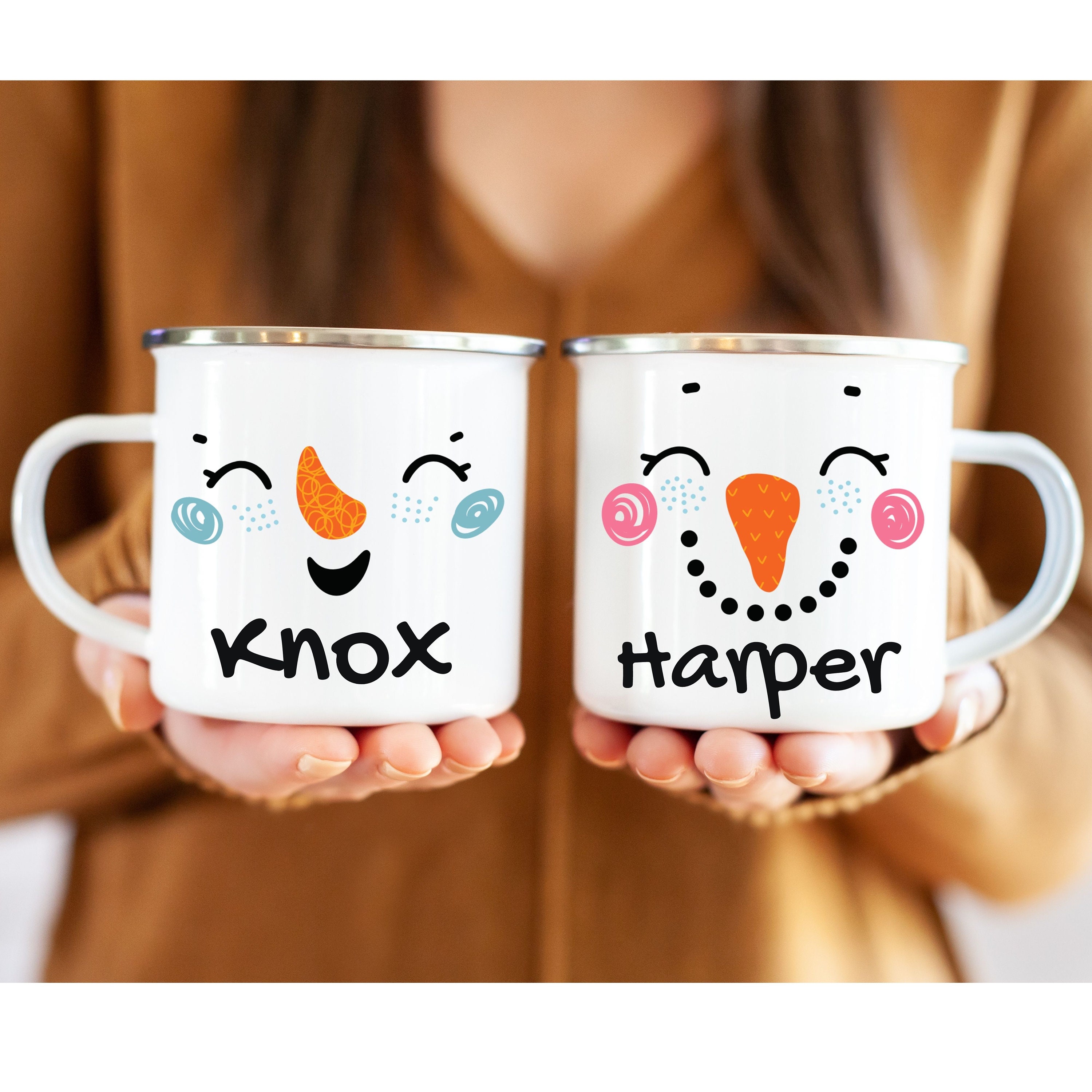 Personalized Couple Unbreakable Mugs - Happy Personalized Gifts