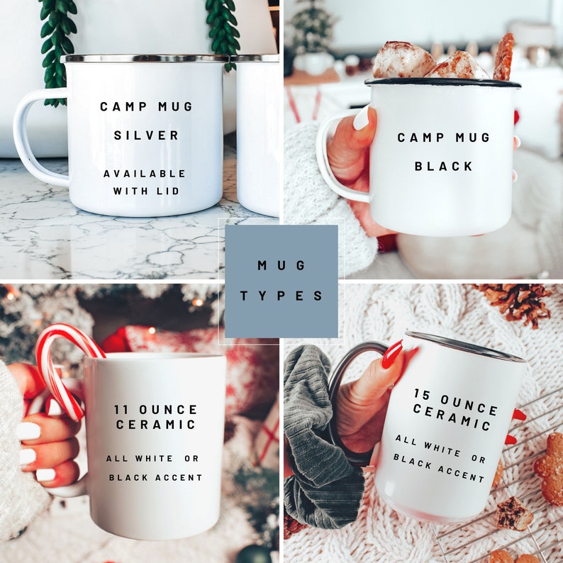 Christmas gifts personalized, Kids hot Cocoa Christmas Mug, Childrens Hot Chocolate Cup, Kids mugs, Kids cups, Christmas eve gifts image 4
