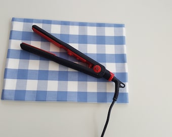 Choice of TEN different heat protector mats for Hair Straighteners