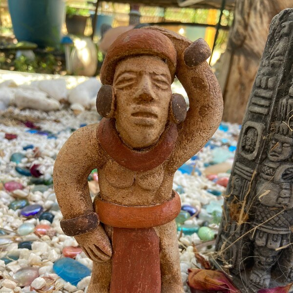 Mayan Statue Etsy